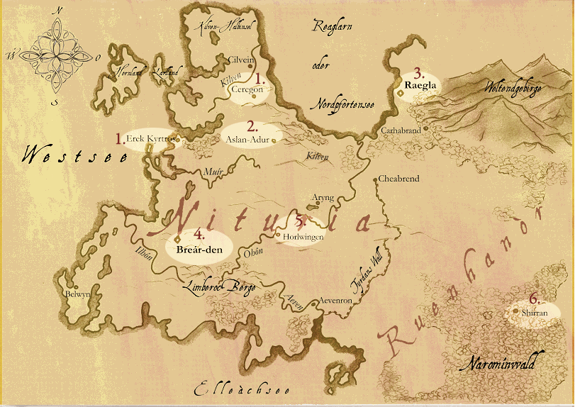 Nituria Landkarte